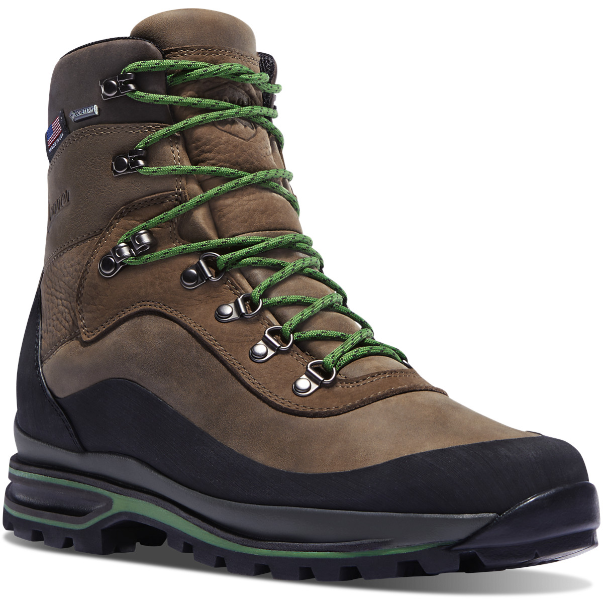 Danner Mens Crag Rat USA Hiking Boots Brown/Black - ISD754269